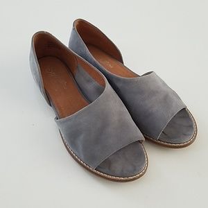 Seychelles Heather Gray, Cut Out Flats